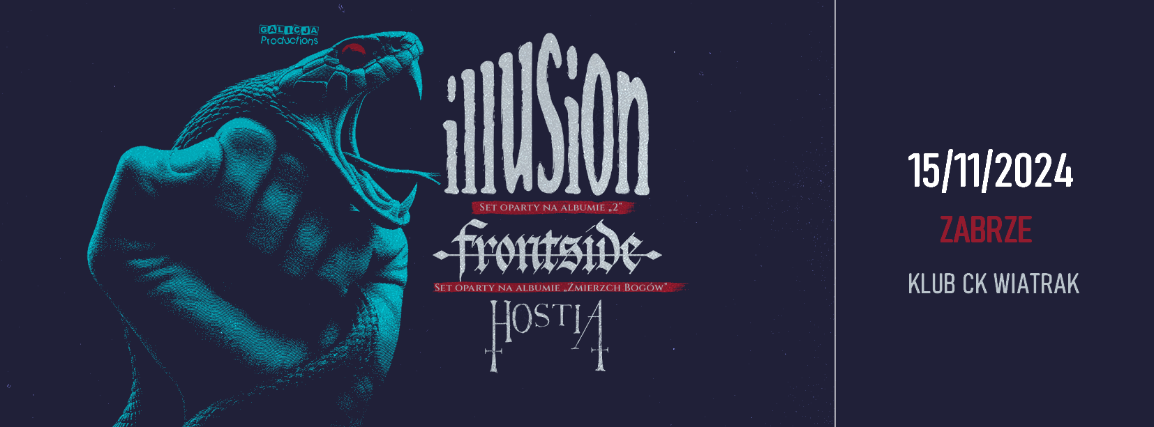 ILLUSION, FRONTSIDE, HOSTIA - 15.11.2024