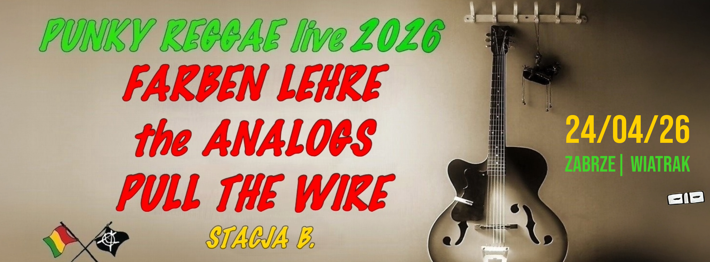 PUNKY REGGAE LIVE 2026 - 24.4.2026
