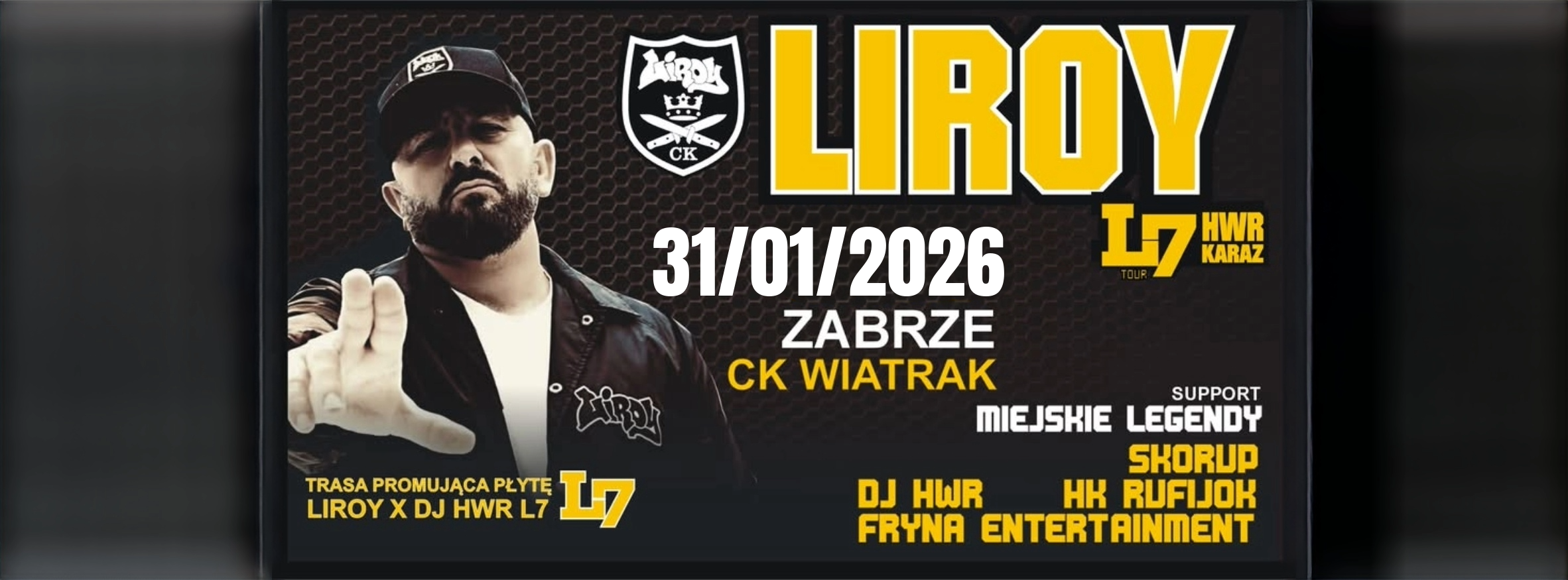 LIROY w Zabrzu | Powrót Scyzoryka!  - 31.1.2026