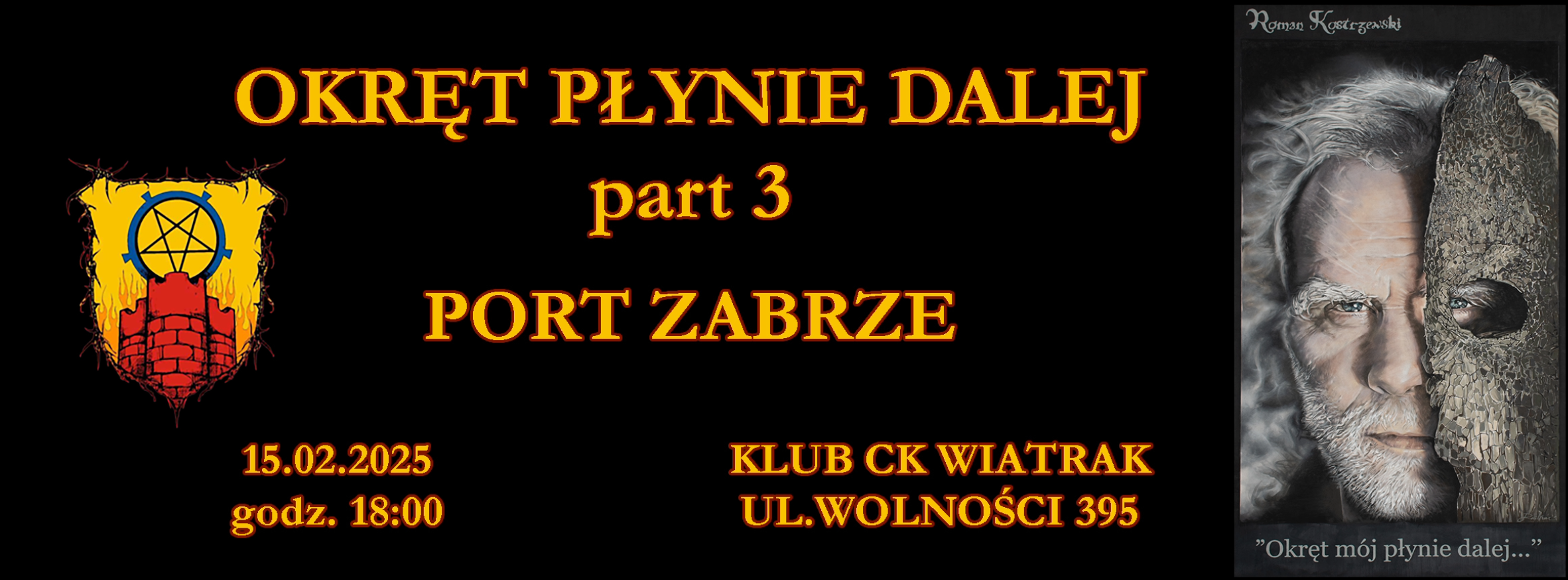 OKRĘT PŁYNIE DALEJ | Port Zabrze III - 15.2.2025