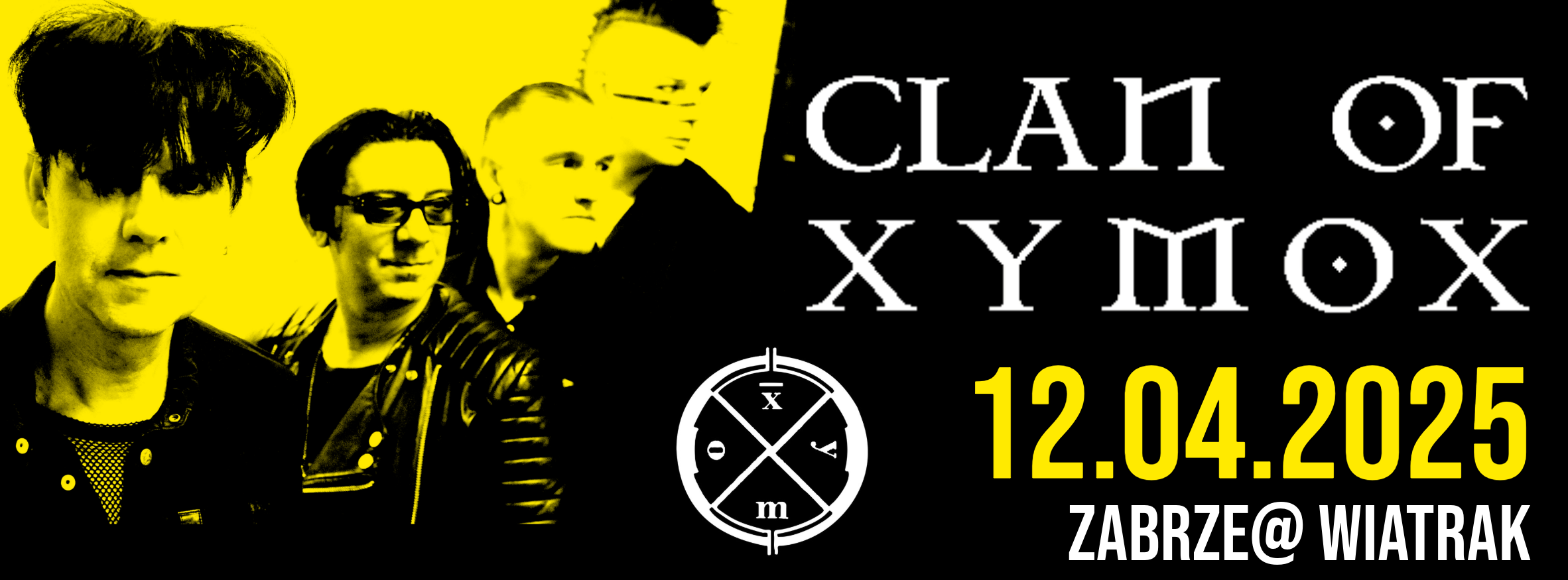 CLAN OF XYMOX - Trasa 2025 - 12.4.2025