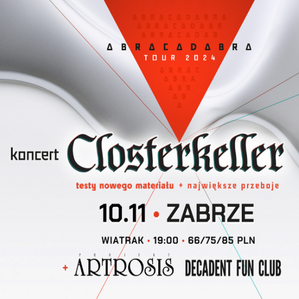 CLOSTERKELLER | ABRACADABRA TOUR 2024 - 10.11.2024