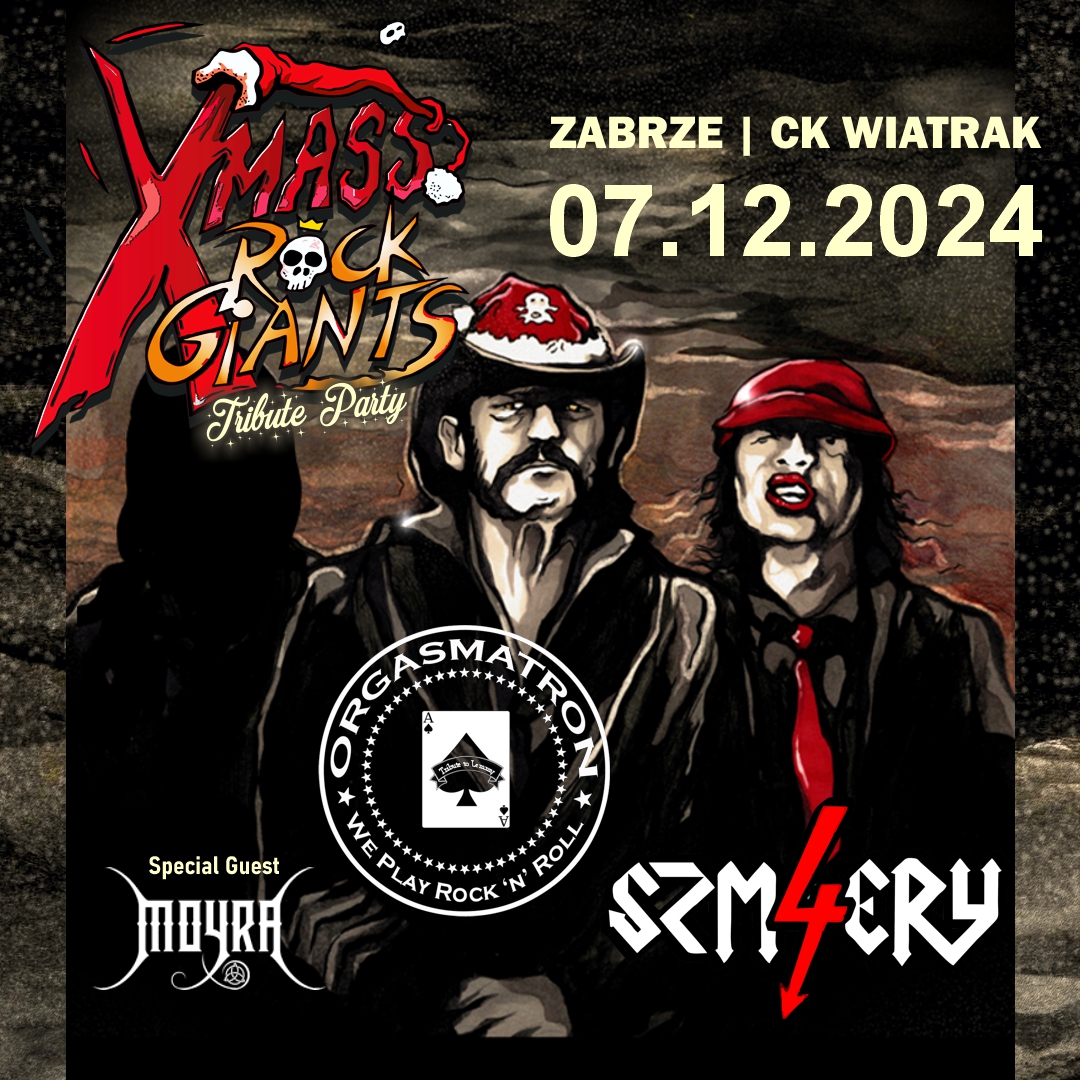 XMASS ROCK GIANTS TRIBUTE PARTY - 7.12.2024